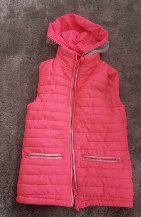 Bezrękawnik kamizelka dziewczeca r. 128