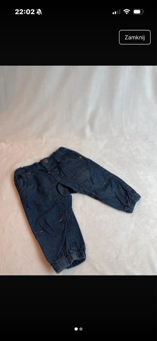 Jeansy Åhléns, rozmiar 62