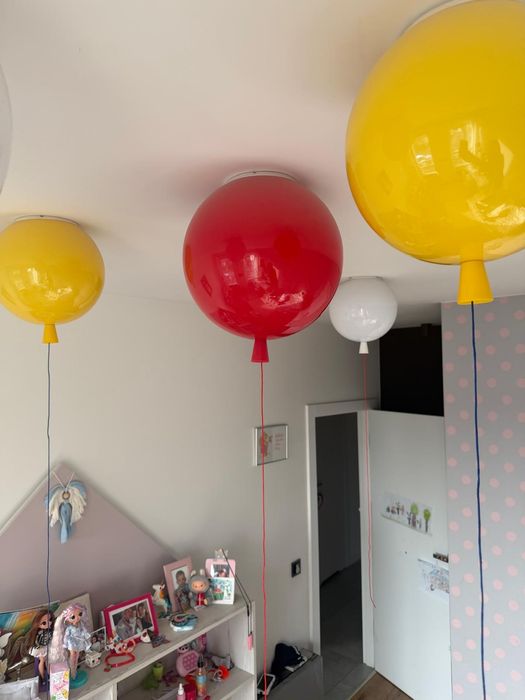 Lampy w kształcie balonów