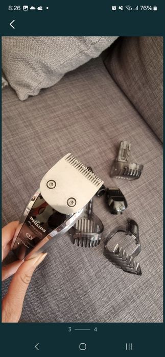 Maquina cortar cabelo barba para peças