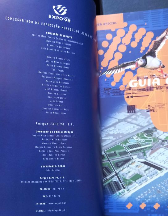 Guia Oficial Expo 98 - portes incluídos