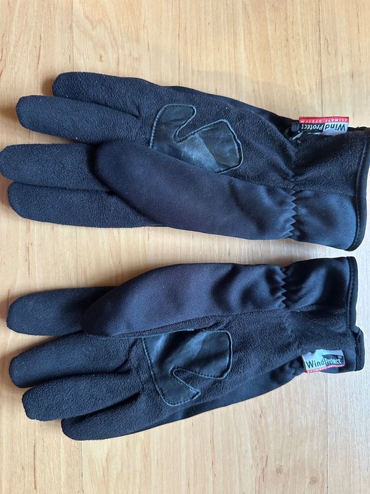 Rękawice męskie czarne