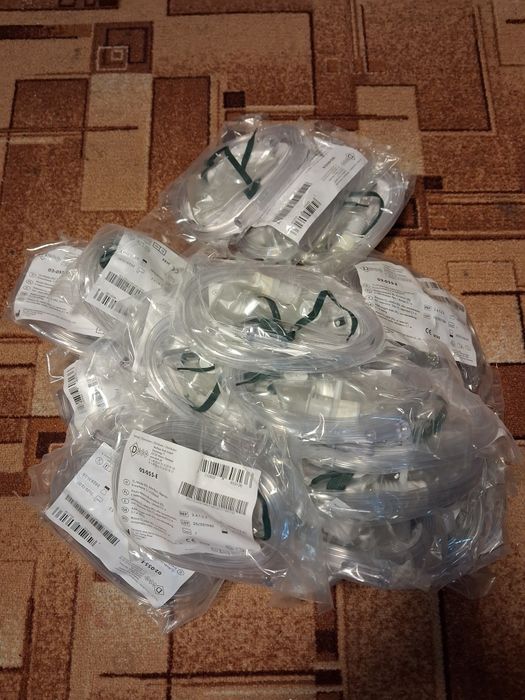 Маска, канюля, кислородная