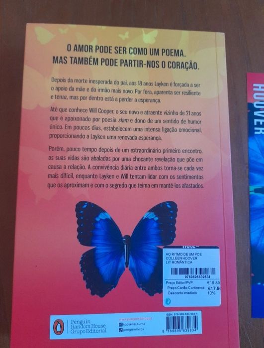 Livro "Ao Ritmo de um Poema" Slammed 1