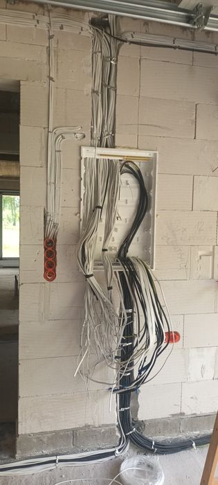 Instalacje elektryczne Elektryk prowiorki budowlane przyłącza