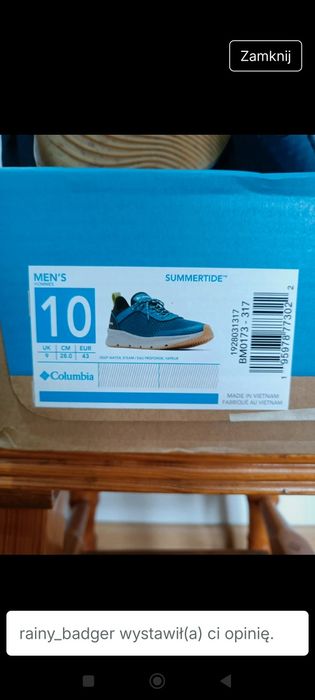 Buty Columbia 43