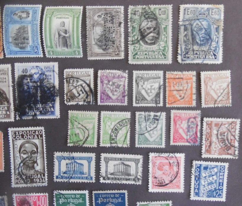 Selos Portugal 1926 a 1947- Lote da República Clássicos