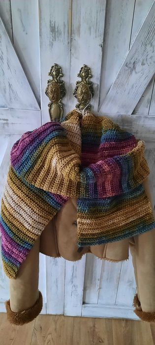 Szalik handmade, jesień, zima