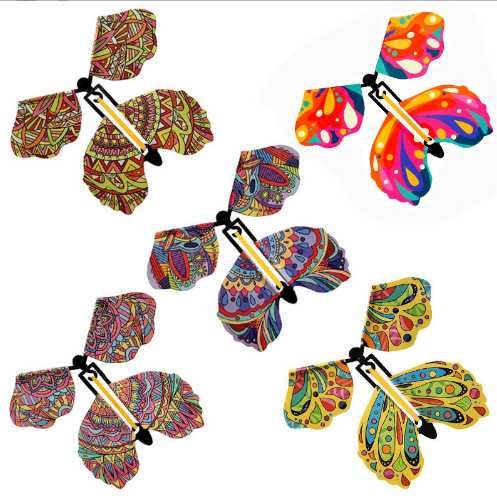 НОВЫЕ Волшебные летающие Бабочки сюрприз в Открытку/Книгу на подарок