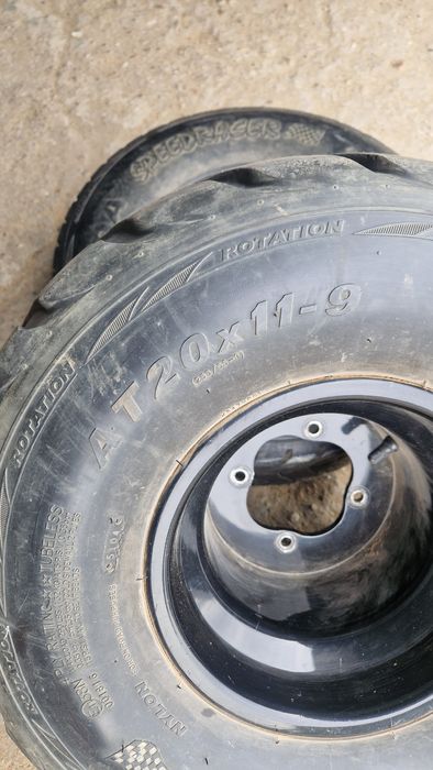 Felgi z oponami quad  4/110  Kymco maxxer 300