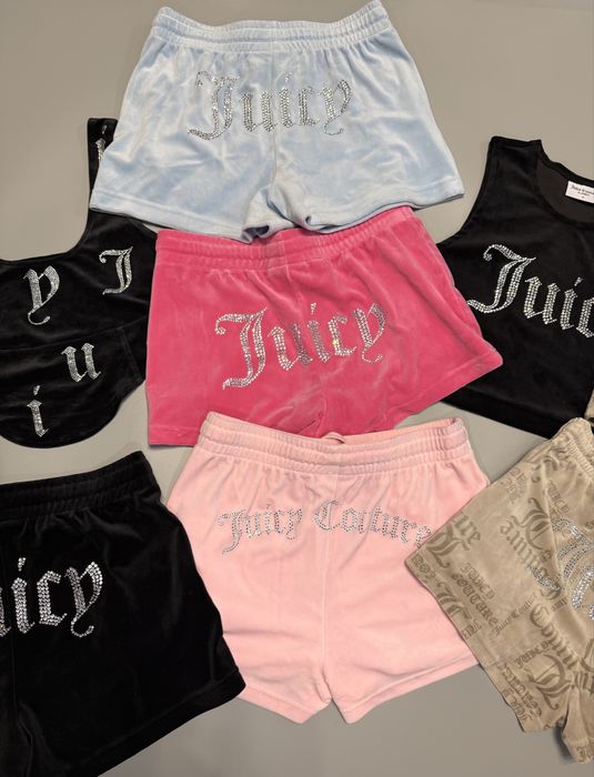 Велюрові шорти, топи Juicy Couture оригінал в наявності нові Xs, S, M