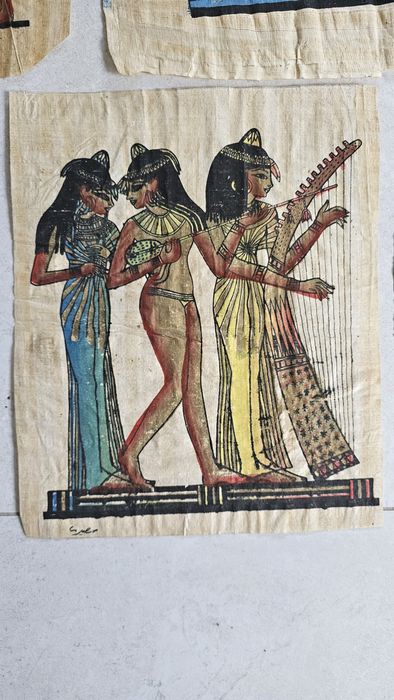 Papirus Egipski 7 papirusów papirus