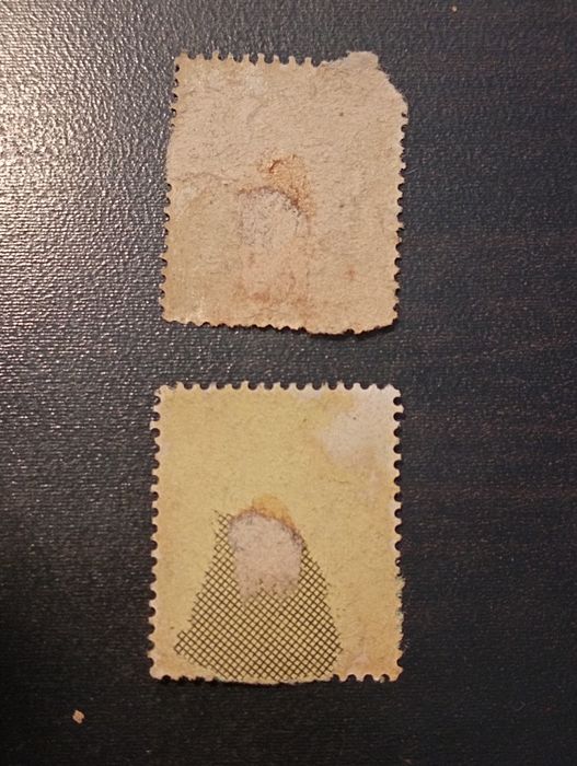 2 selos Alemães Famosos 1926 - Schiller,  Von Goethe