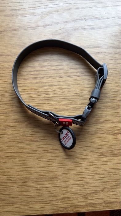 Нашийник WAUDOG Waterproof з QR-паспортом 1,5х23-35 см
