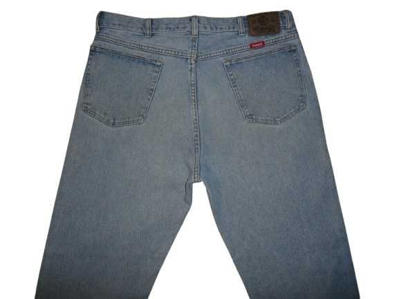 Spodnie dżinsy WRANGLER W35/L34=46,5/113cm OLDSCHOOL