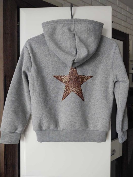 Bluza szara nowa z metką r. 134 dla dziewczynki