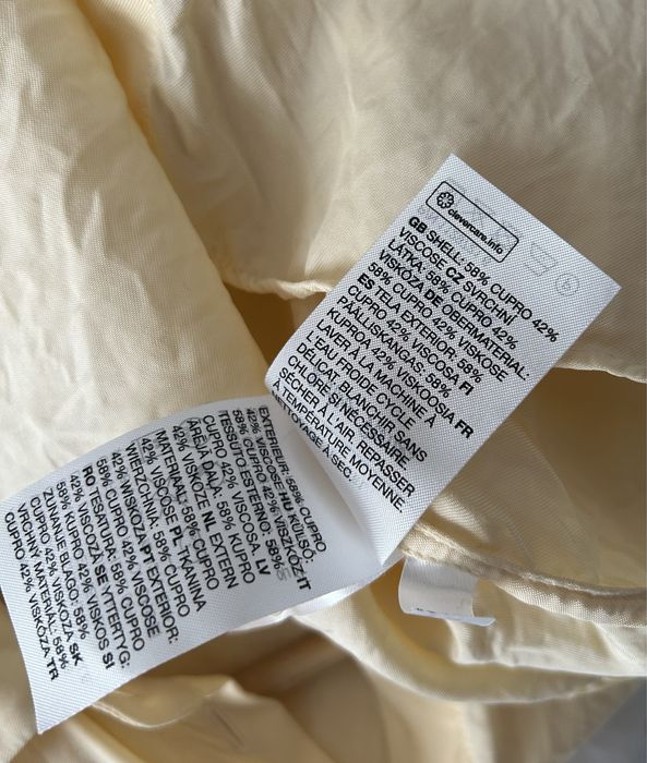 kazu様オーダー Masełkowa zolta koszula & Other Stories cupro wiskoza Nowy Dwór