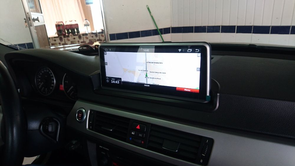 Bmw e90 e91 e92 e93 2 10.25" android 14  8Core OPÇÃO 2