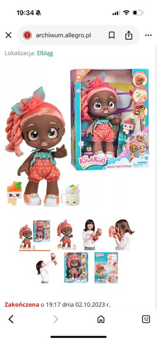 Lalka kindi kids uzywana