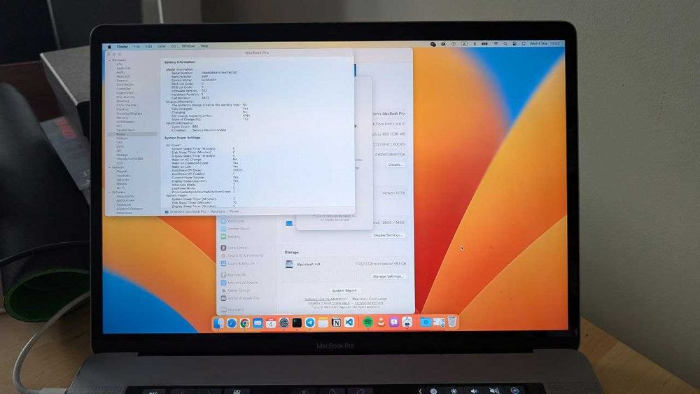 MacBook Pro 15" 2017 | i7 2.9 GHz | 16GB RAM | 500GB SSD