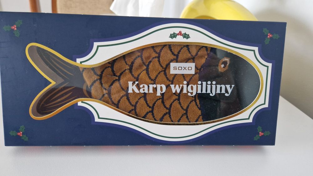 Skarpetki SOXO Karp wigilijny
