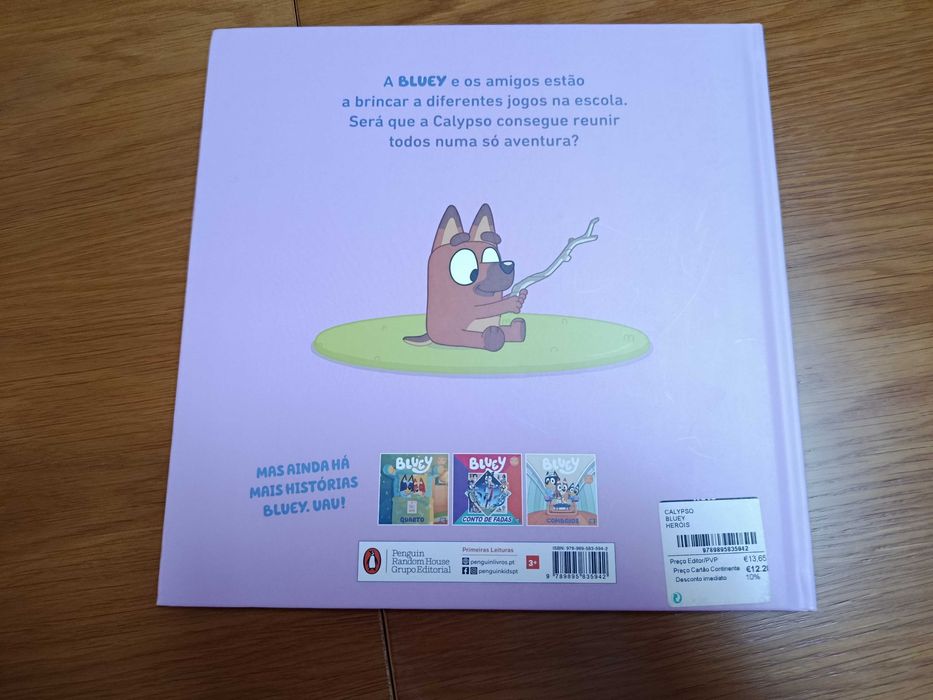 Livro Infantil Bluey: Calypso, Editora Booksmile