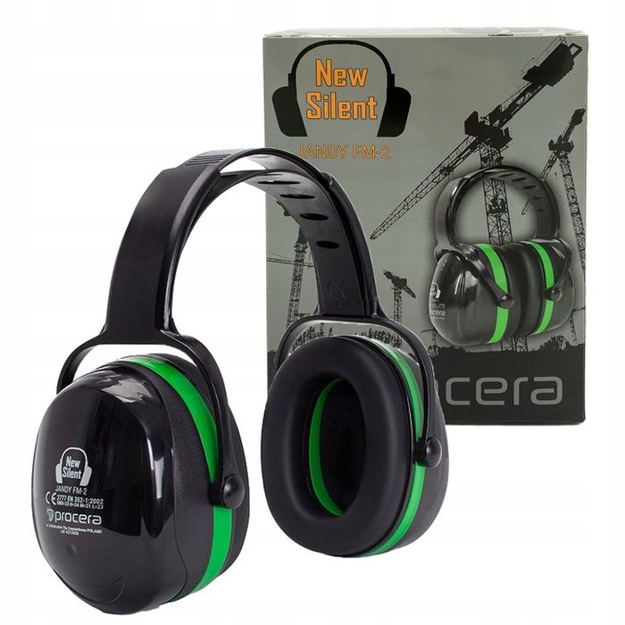 słuchawki ochronne przeciwhałasowe - procera new silent