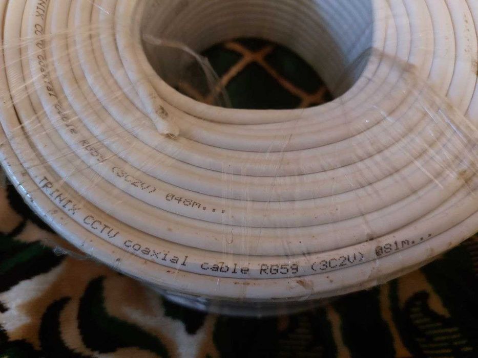 Trinix RG-59 (3C-2V) Коаксиальный кабель внутренний бухта 100 м