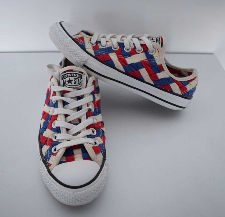 Converse limitowane plecione 37 trampki