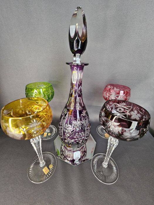 Кришталевий декантер/графін Богемія