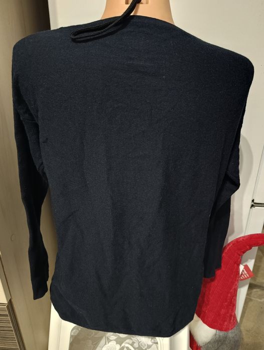 Sweterek granatowy Diverse M 38 na zimę wiosnę