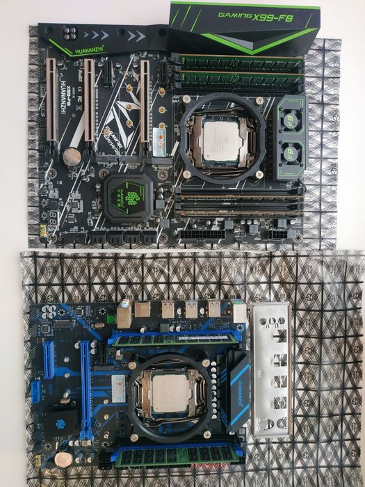 Комплект материнська плата LGA 2011-3 Huananzhi QD4/F8 Xeon 2666V3 32G