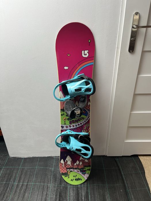 (オフトレ板)Burton CHICKLET 120 Burton Chicklet Snowboard - Girls' - Kids