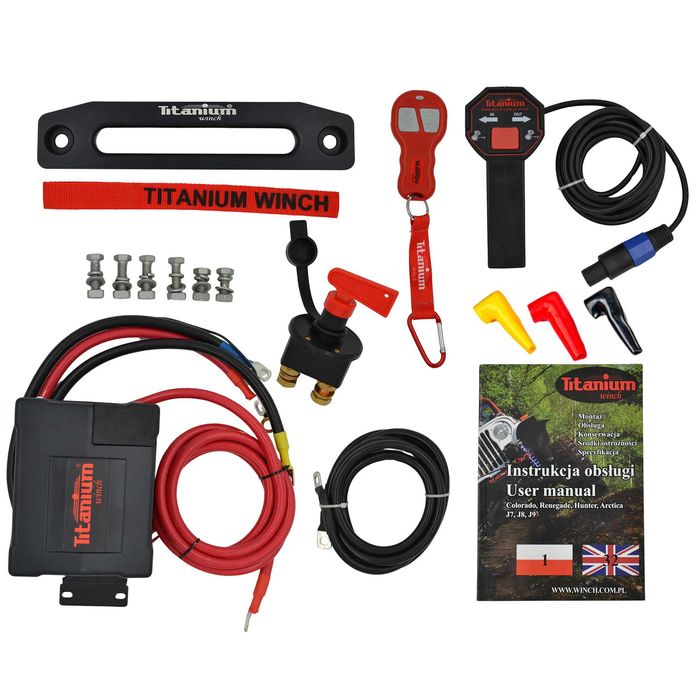Лебідка електрична TITANIUM Hunter 13000lbs S 12V