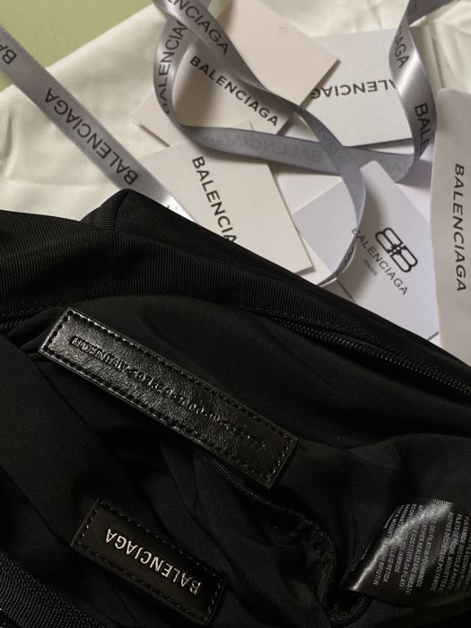 Balenciaga Army Large Beltpack In Black