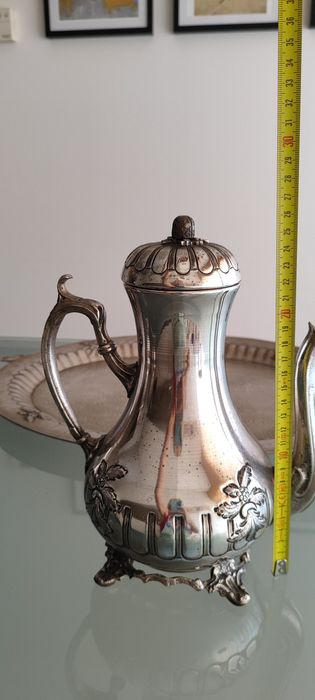 Serviço chá - café em liga metálica
