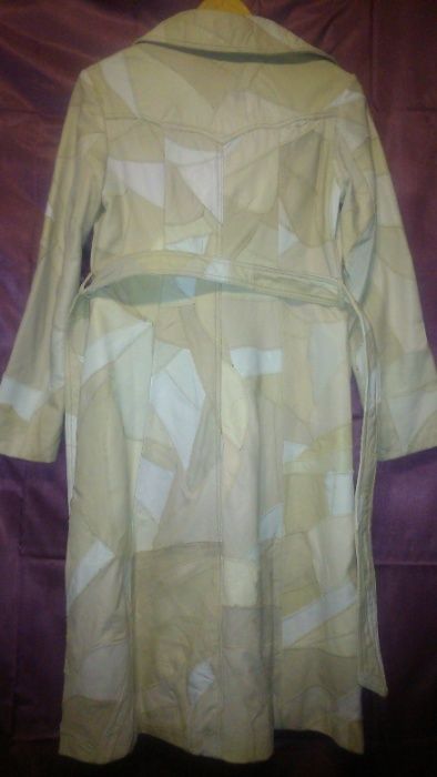 шкіряний плащ на підлітка