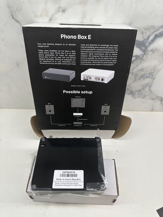 Pro-Ject Phono Box e przedwzmacniacz gramofonowy