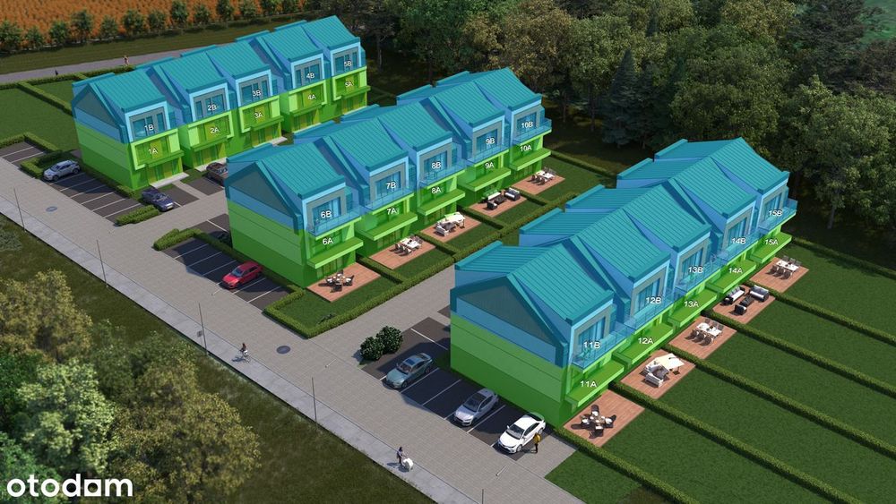Nowoczesny DOM 75m2+45m2 poddasze , balkon , 0% KREDYT RKM , lokal