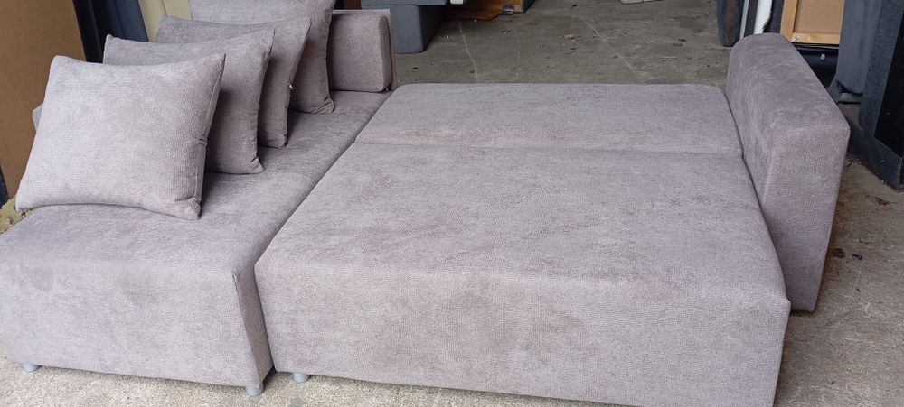 Narożnik po renowacji kanapa wypoczynek sofa