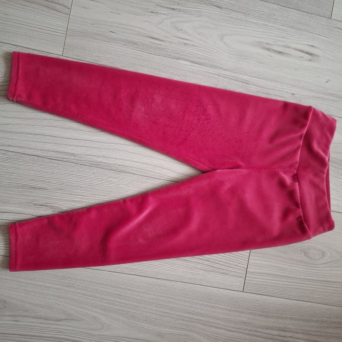 Spodnie legginsy zamszowe rozmiar 116