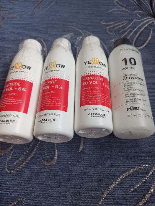 Oxydanty do farb, zestaw.