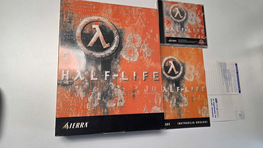 PC Half-life premierowe polskie CDP big box