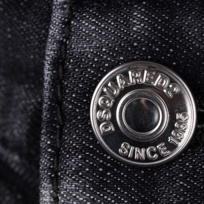 DSQUARED2 jeansowe szorty MARINE SHORT spodenki NERO