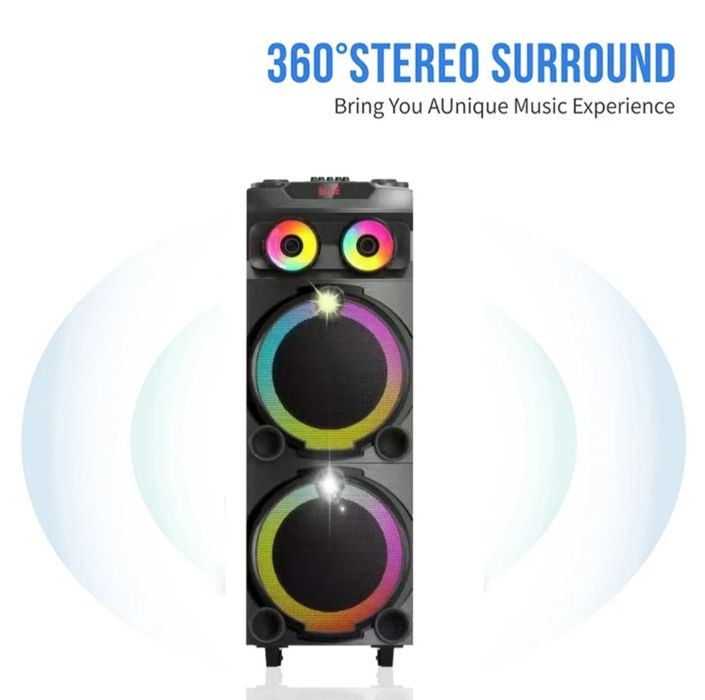 Głośnik Bluetooth zestaw karaoke