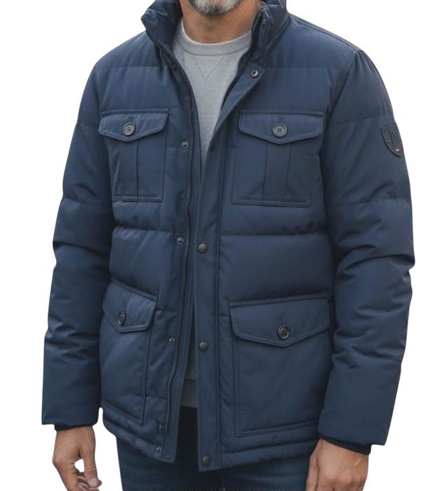Ciepla meska kurtka Tommy Hilfiger rozmiar M