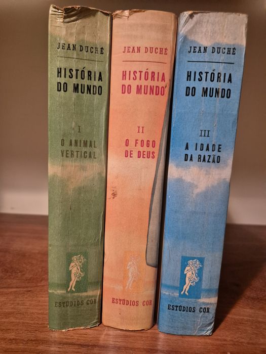 História do mundo - 3 volumes - Jean Duché