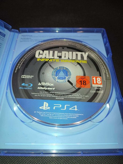 Okazja!!! Gra Call of Duty Infinite Warfare na Playstation 4 i 5 Ps4!