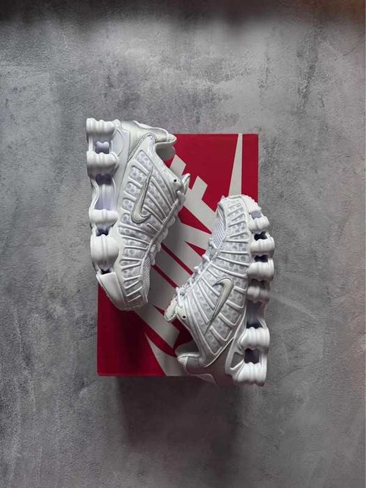 Buty sportowe Nike_Shox_TL_White_Gum Rozmiar R.44