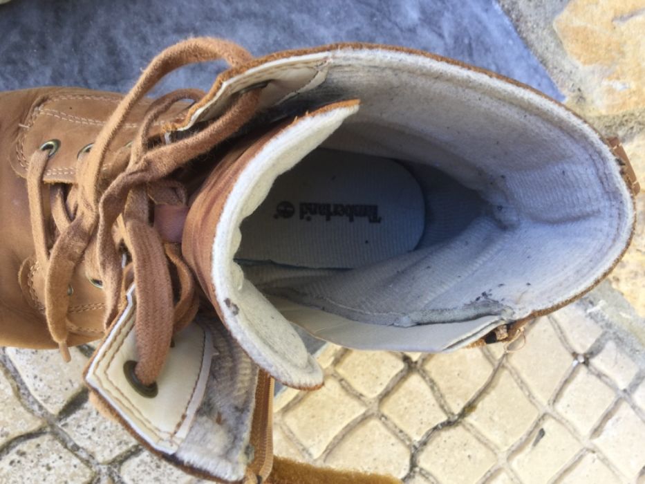 Botas de Timberland Originais de Menino nº 39